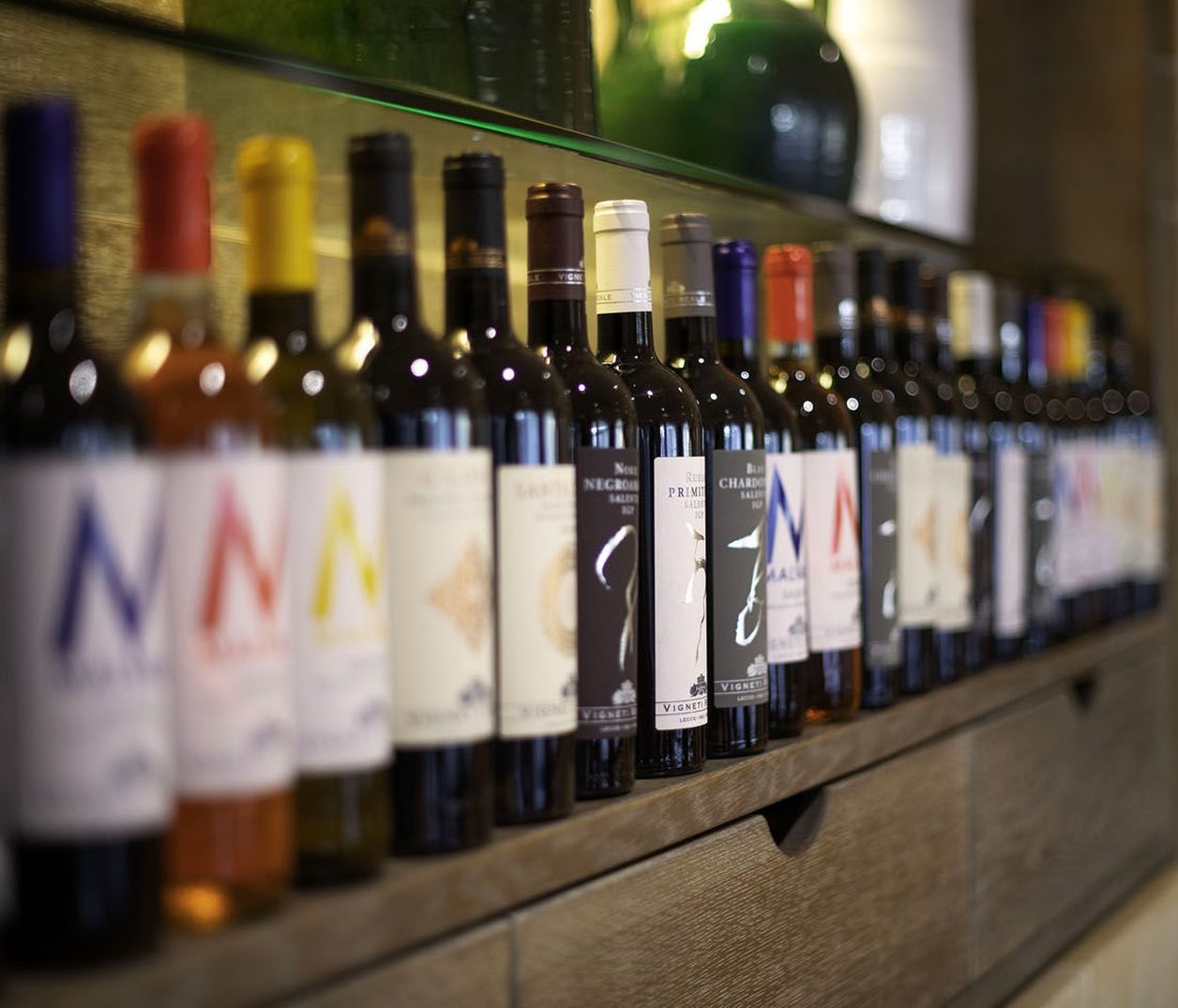 Bottiglie di vino